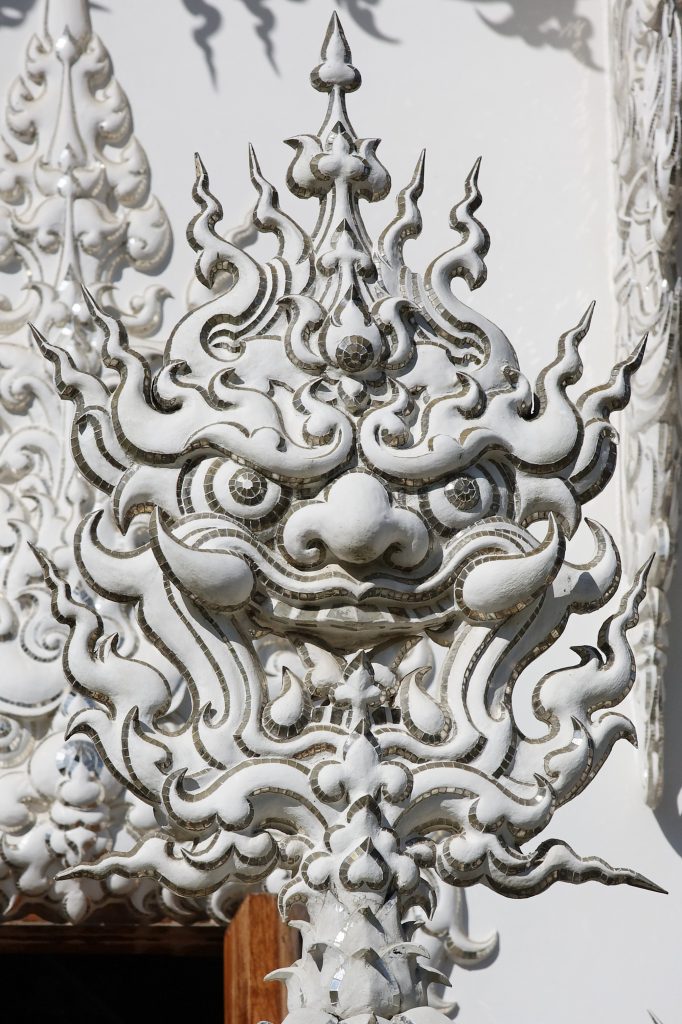 Wat Rong Khun 白庙建筑立面