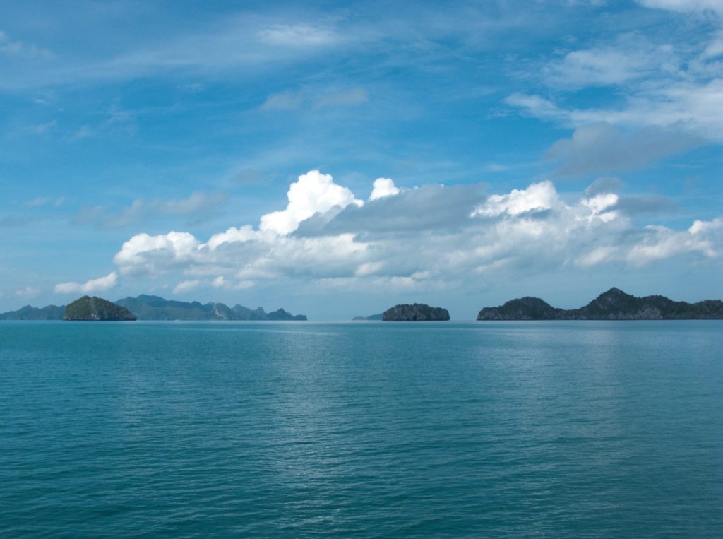 苏梅安通国家海洋公园 Mu Ko Ang Thong 群岛俯瞰