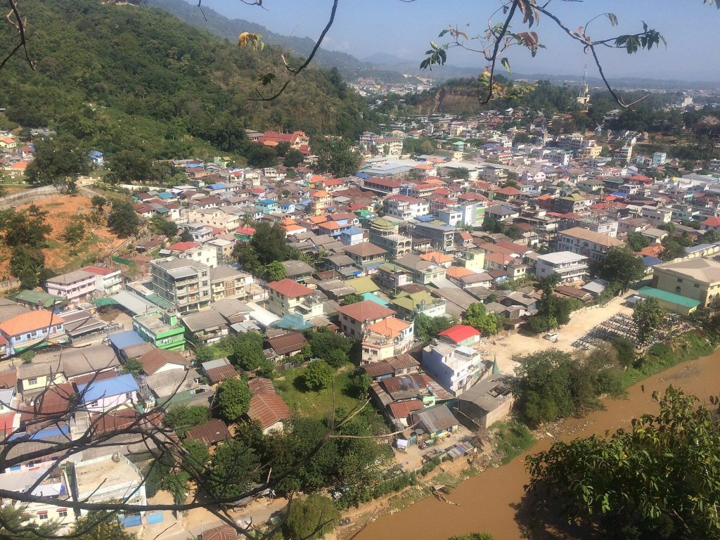 泰国美索边境街区与口岸周边