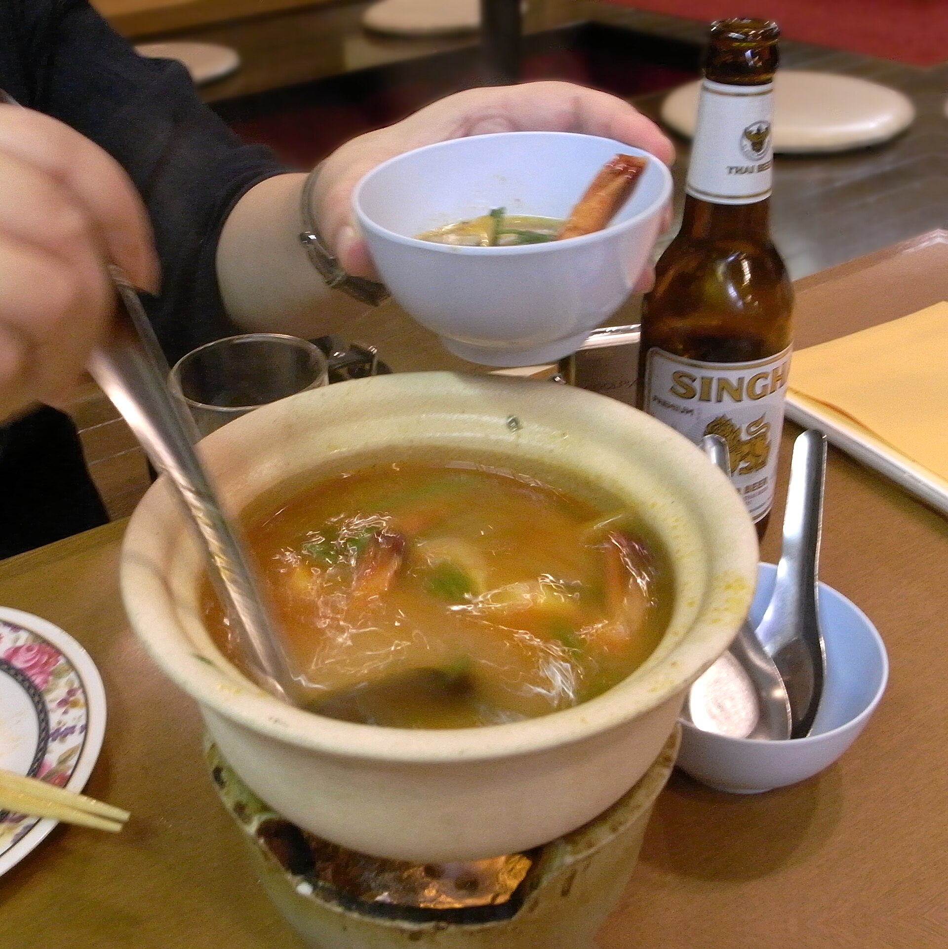 泰国经典美食冬阴功汤