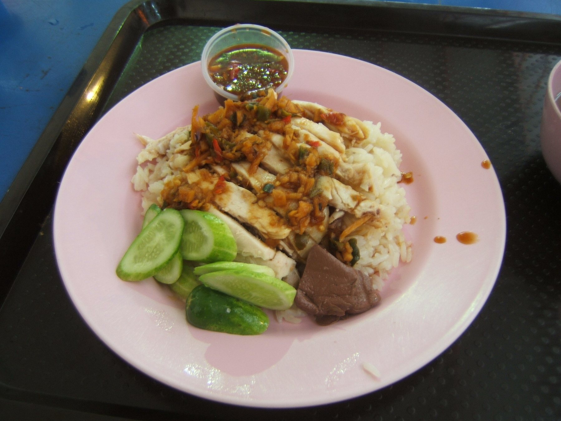 泰式海南鸡饭 Khao Man Gai 鸡油饭