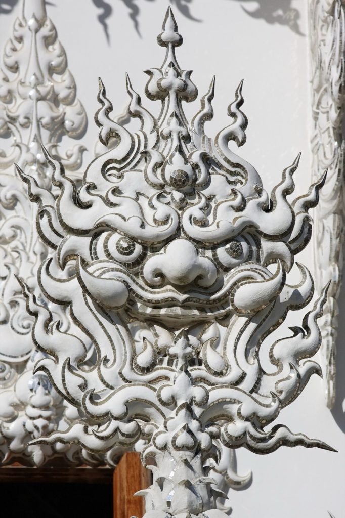 Wat Rong Khun 白庙建筑立面