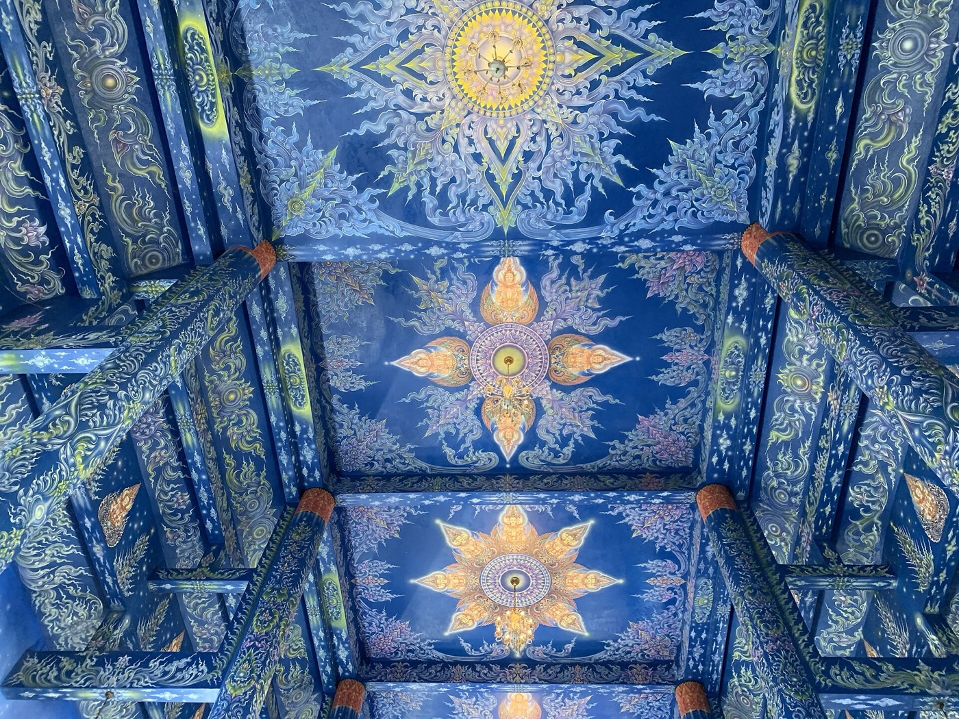 清莱蓝庙 Wat Rong Suea Ten Blue Temple Chiang Rai 图 2
