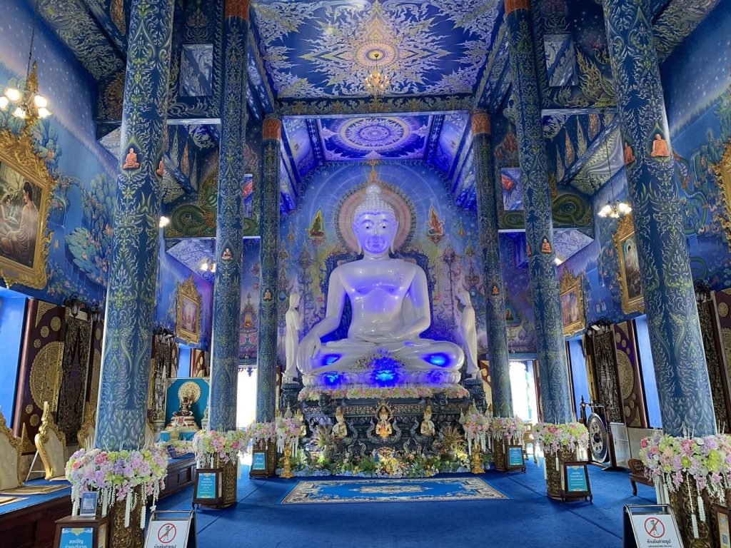清莱蓝庙 Wat Rong Suea Ten Blue Temple Chiang Rai 图 5