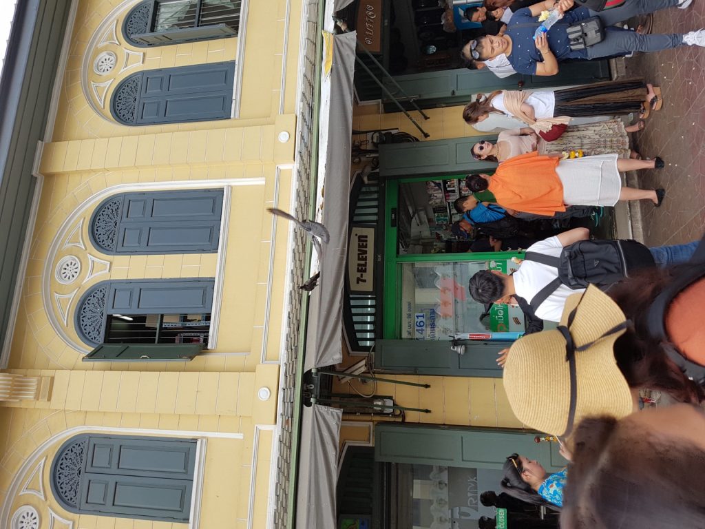 曼谷大皇宫附近 7-11 店铺外观