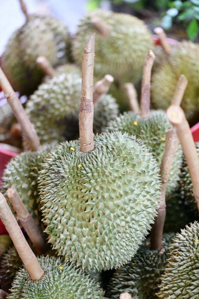 泰国出产的成熟榴莲