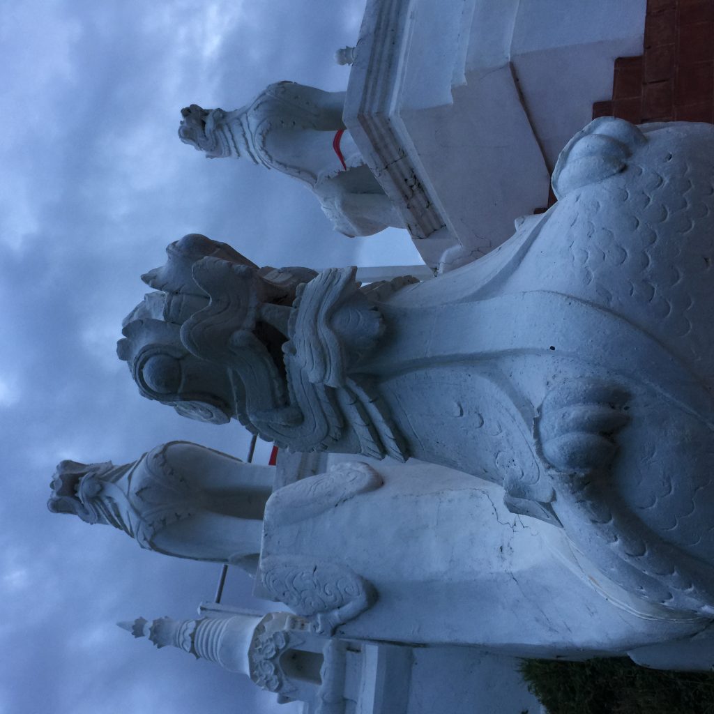 湄宏顺市区永康湖畔风光