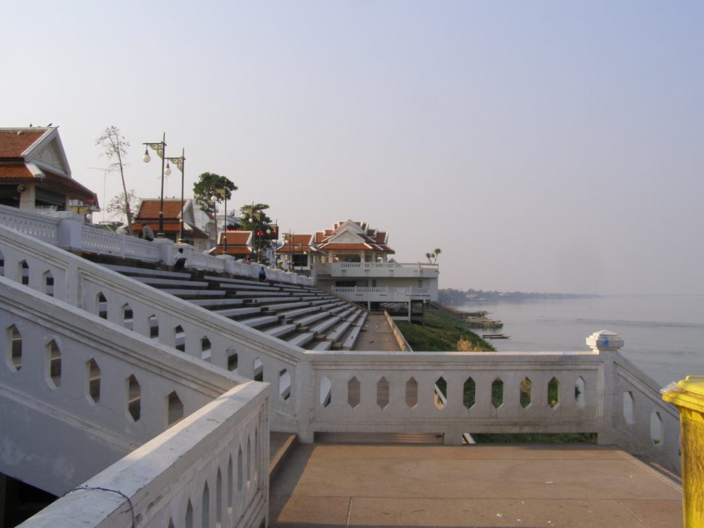 莫达汉湄公河城市景观