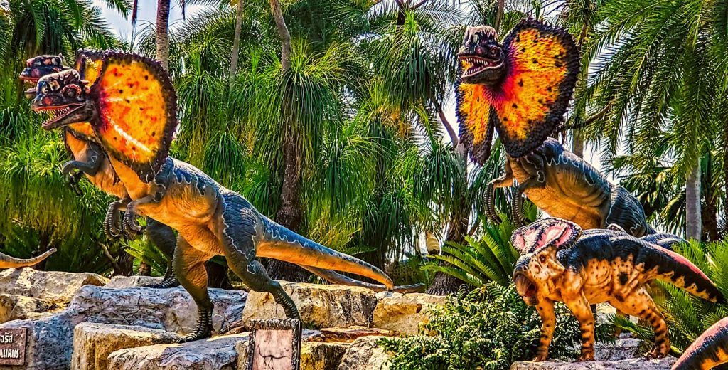 芭提雅东芭乐园 Dinosaur Valley 恐龙模型