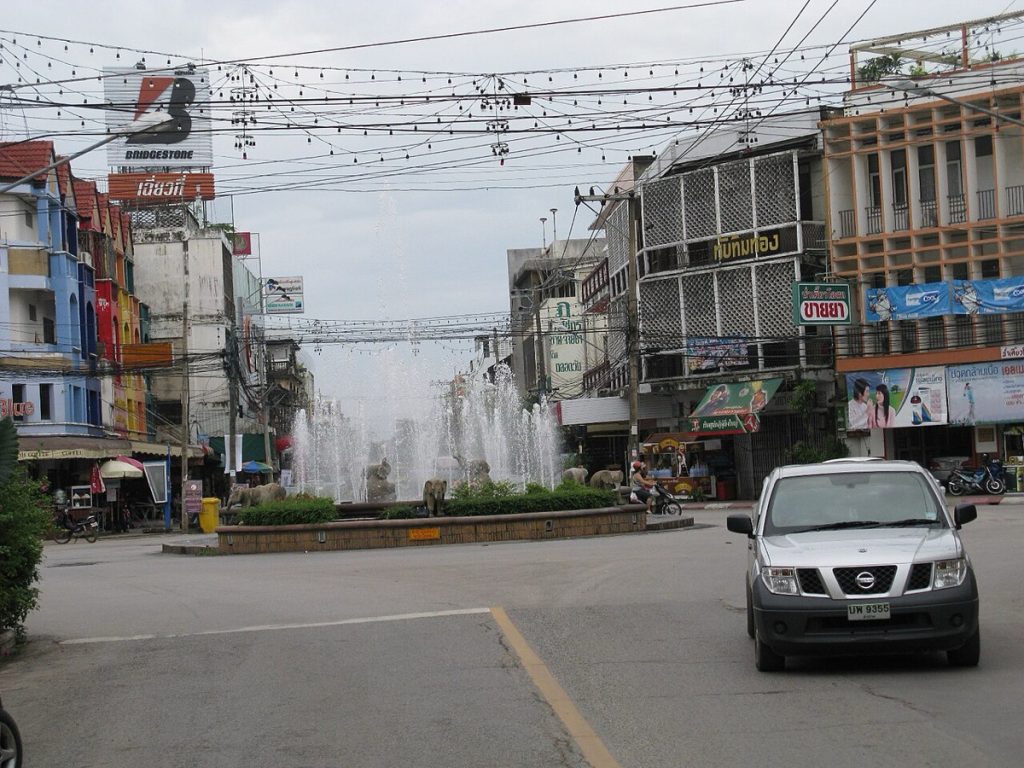 南邦城市街景