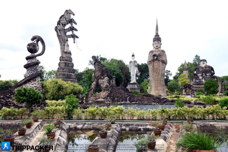 蛇像、佛像与园林之间,沙拉凯库该怎样慢慢看